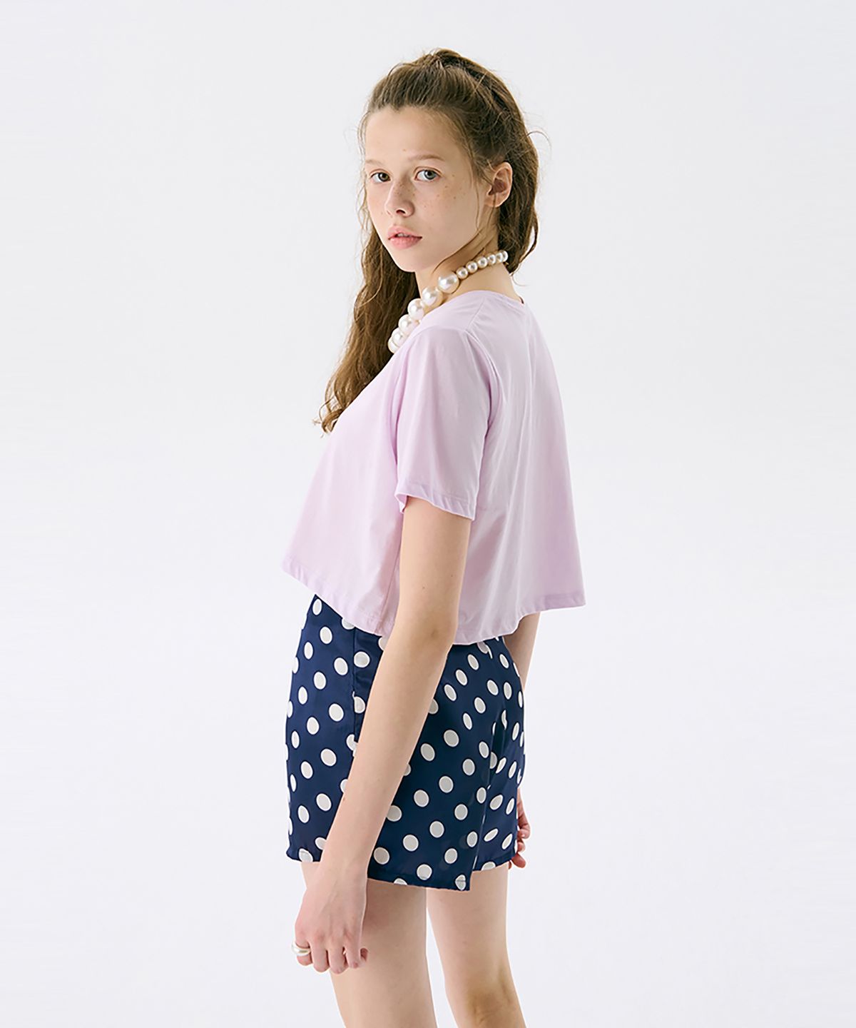 준준스페이스(JUNEJUNE SPACE) Solid Crop T_Lilac(솔리드 크롭 T_라일락)