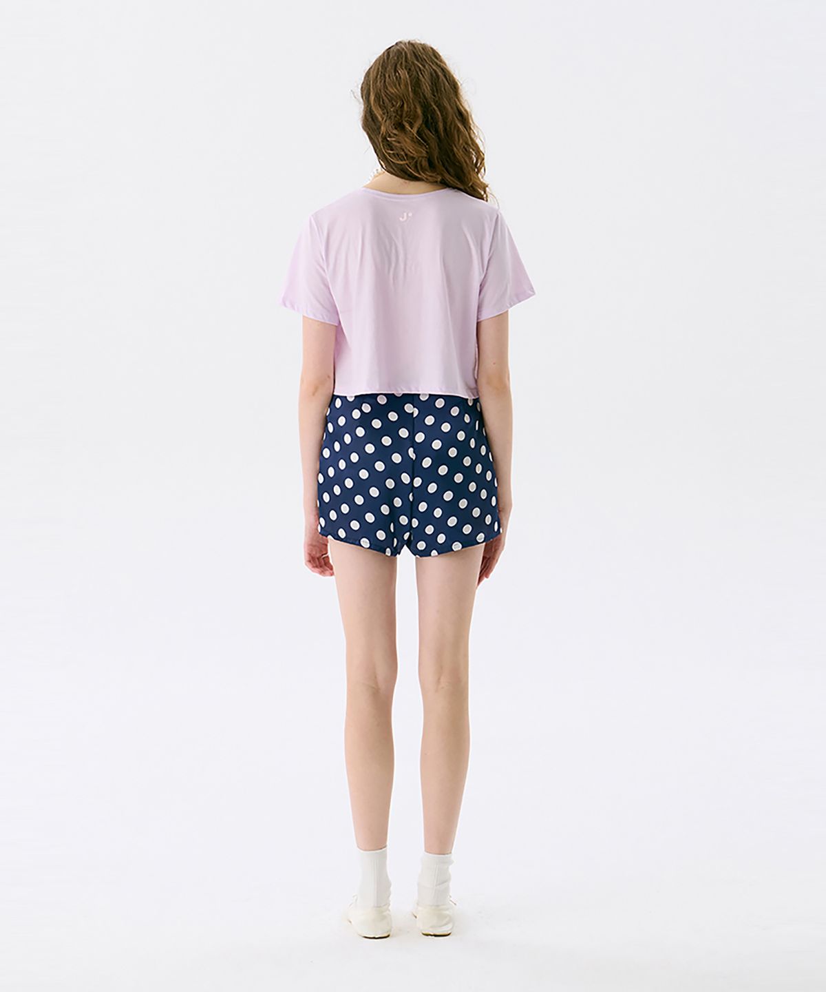 준준스페이스(JUNEJUNE SPACE) Solid Crop T_Lilac(솔리드 크롭 T_라일락)