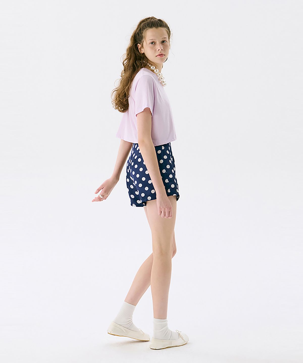 준준스페이스(JUNEJUNE SPACE) Solid Crop T_Lilac(솔리드 크롭 T_라일락)
