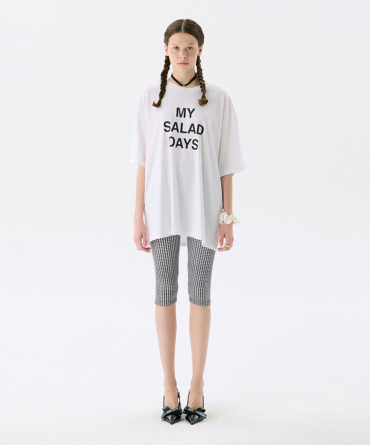 준준스페이스(JUNEJUNE SPACE) Salad days T _White(샐러드 데이 T_화이트)