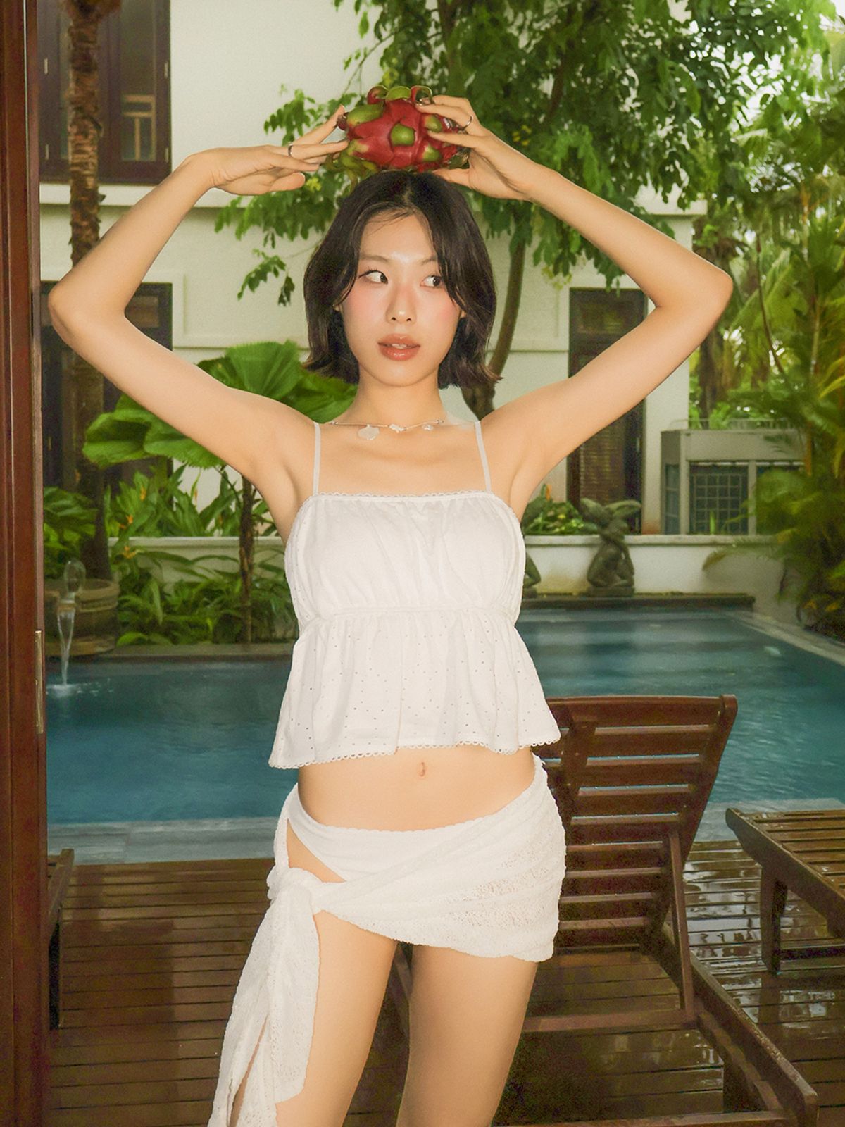 아수라(ASURA) PUNCHING HOOK BIKINI (IVORY)