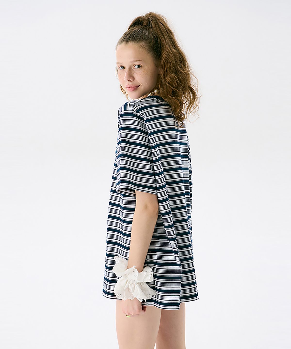 준준스페이스(JUNEJUNE SPACE) VOL13.Stripe T_Navy(VOL13.스트라이프 티_네이비)