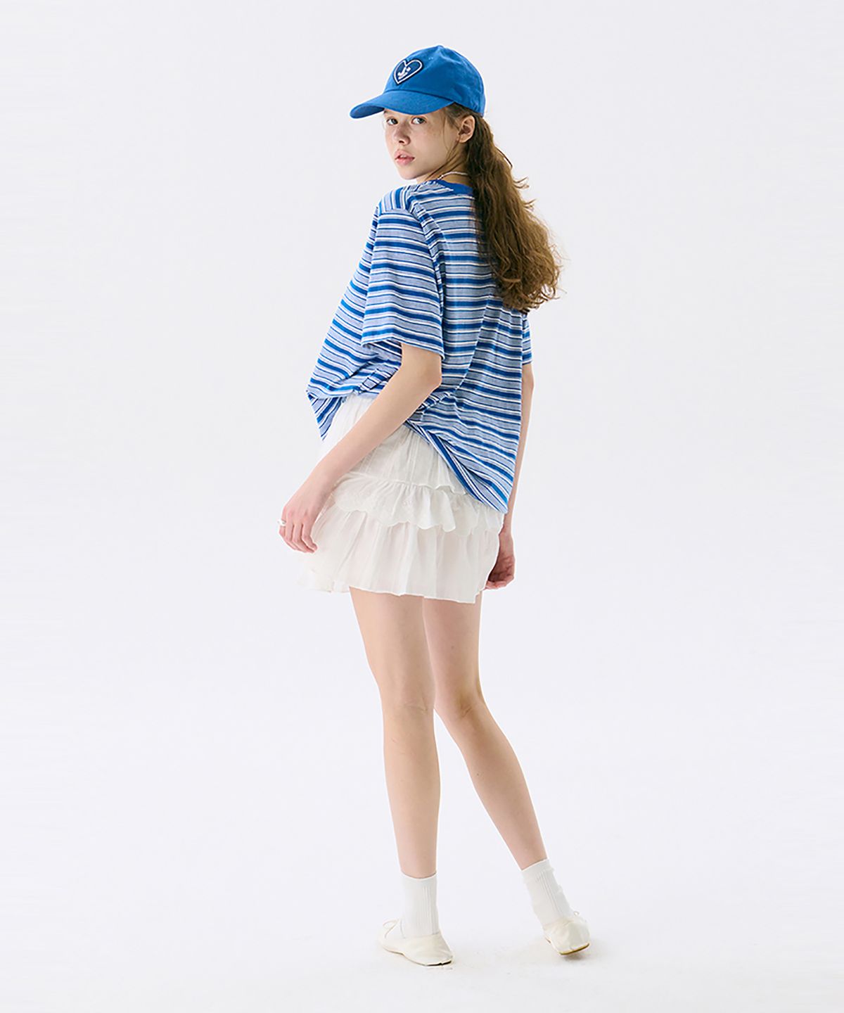 준준스페이스(JUNEJUNE SPACE) VOL13.Stripe T_Blue(VOL13.스트라이프 티_블루)