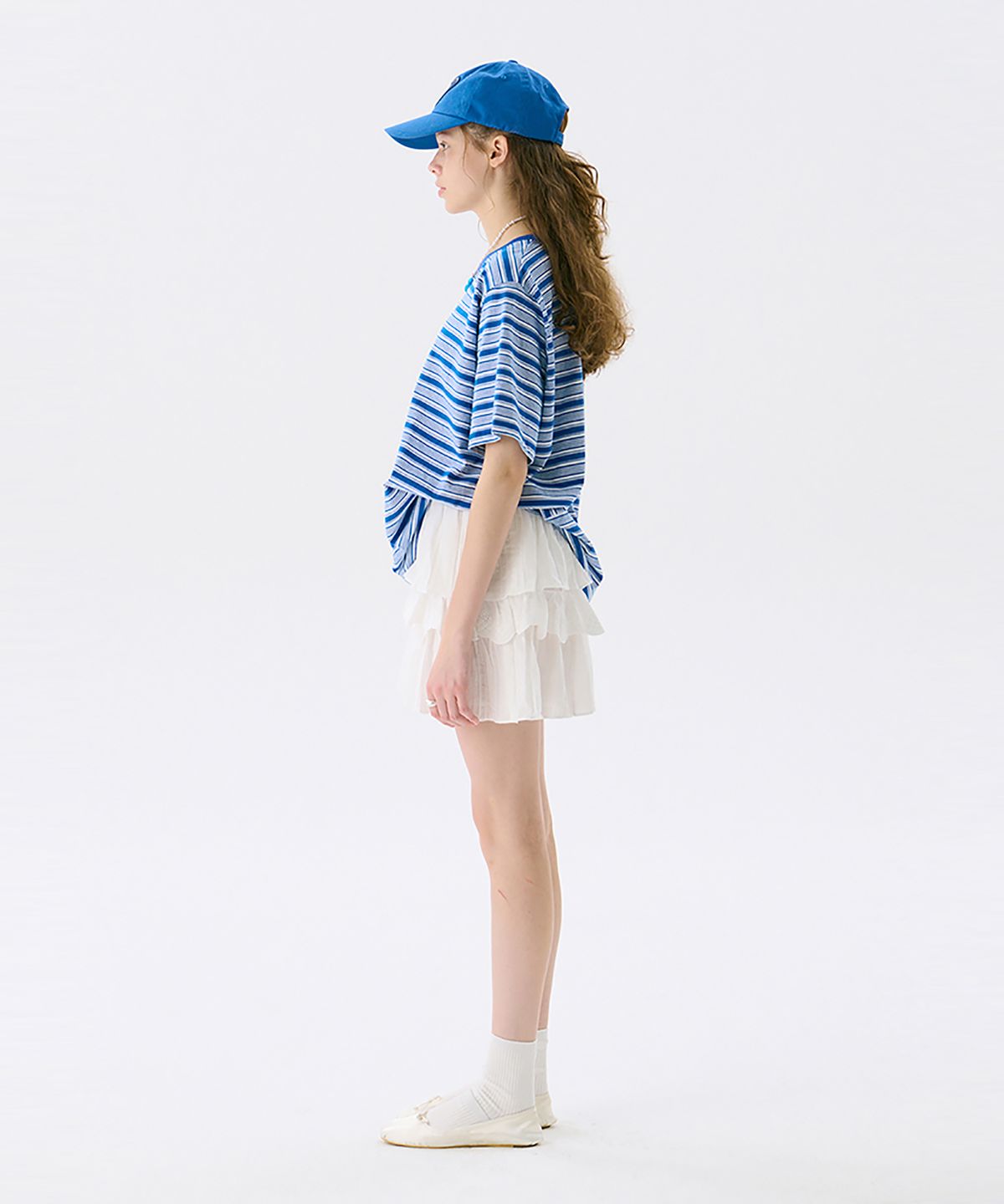 준준스페이스(JUNEJUNE SPACE) VOL13.Stripe T_Blue(VOL13.스트라이프 티_블루)