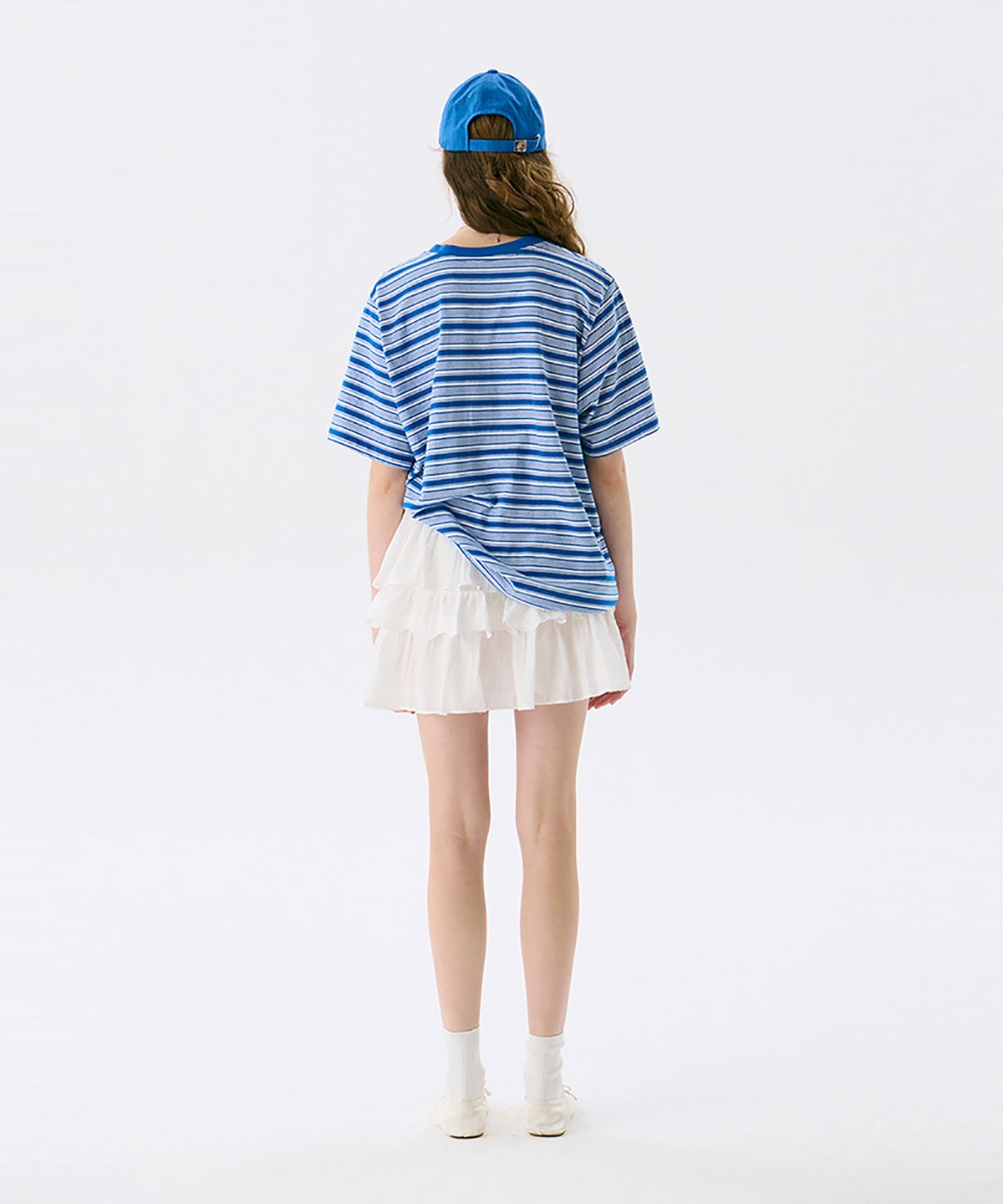 준준스페이스(JUNEJUNE SPACE) VOL13.Stripe T_Blue(VOL13.스트라이프 티_블루)