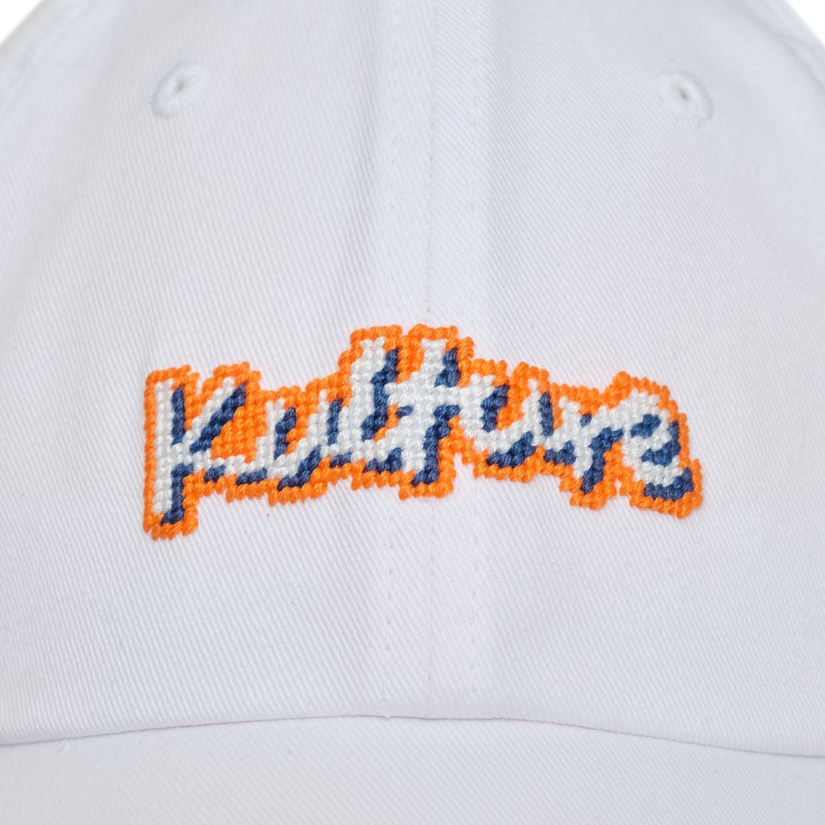 로롱(LOLONG) KULTURE NEEDLEPOINT HAT (화이트)