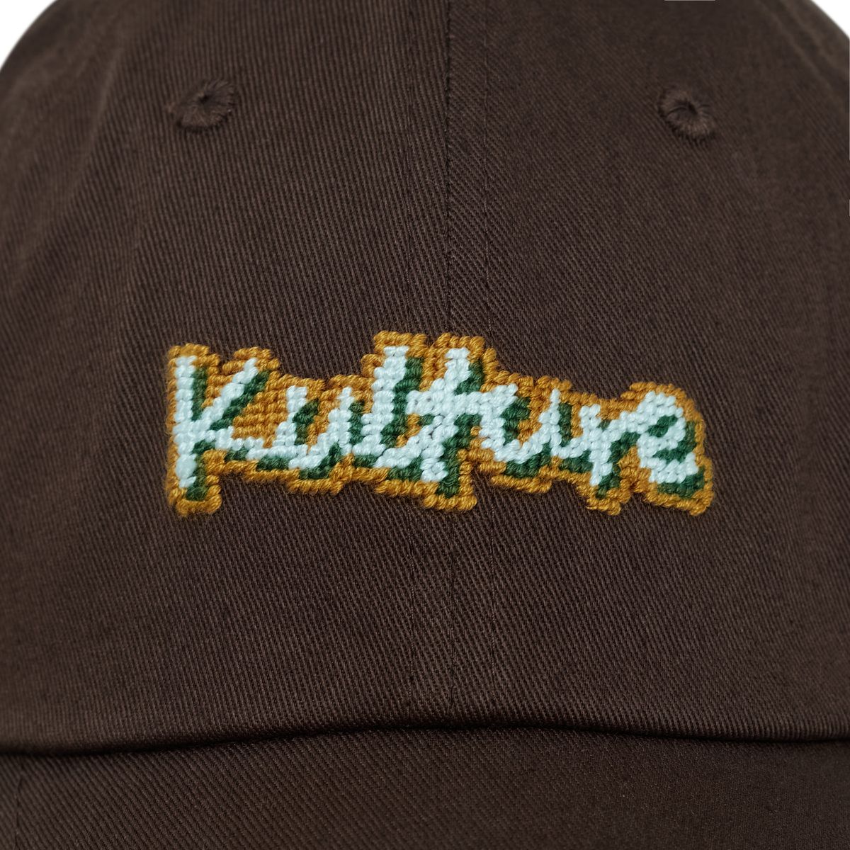 로롱(LOLONG) KULTURE NEEDLEPOINT HAT (브라운)