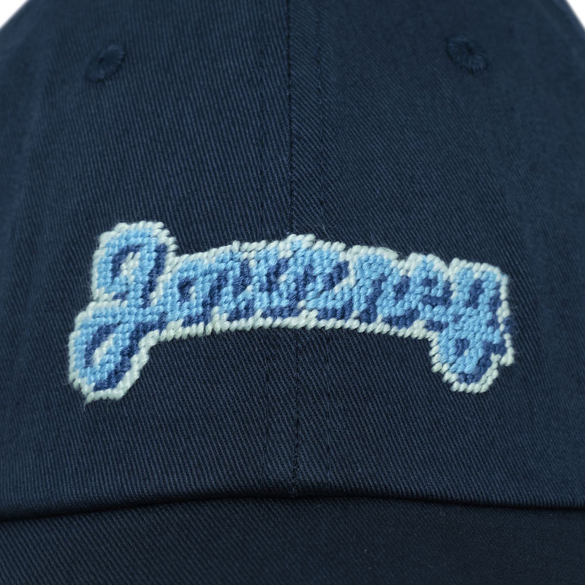 로롱(LOLONG) JOURNEY NEEDLEPOINT HAT (네이비)