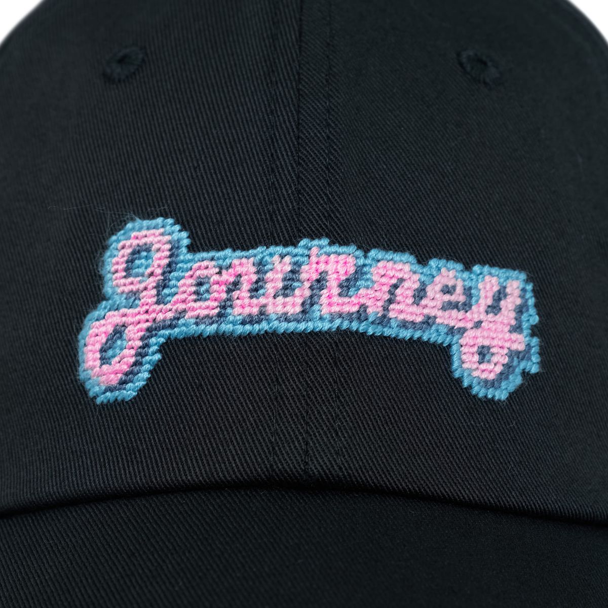 로롱(LOLONG) JOURNEY NEEDLEPOINT HAT (블랙)