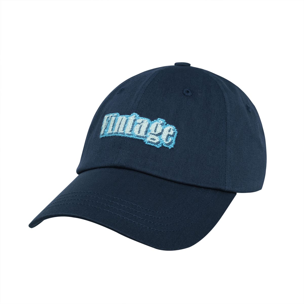 로롱(LOLONG) VINTAGE NEEDLEPOINT HAT (네이비)
