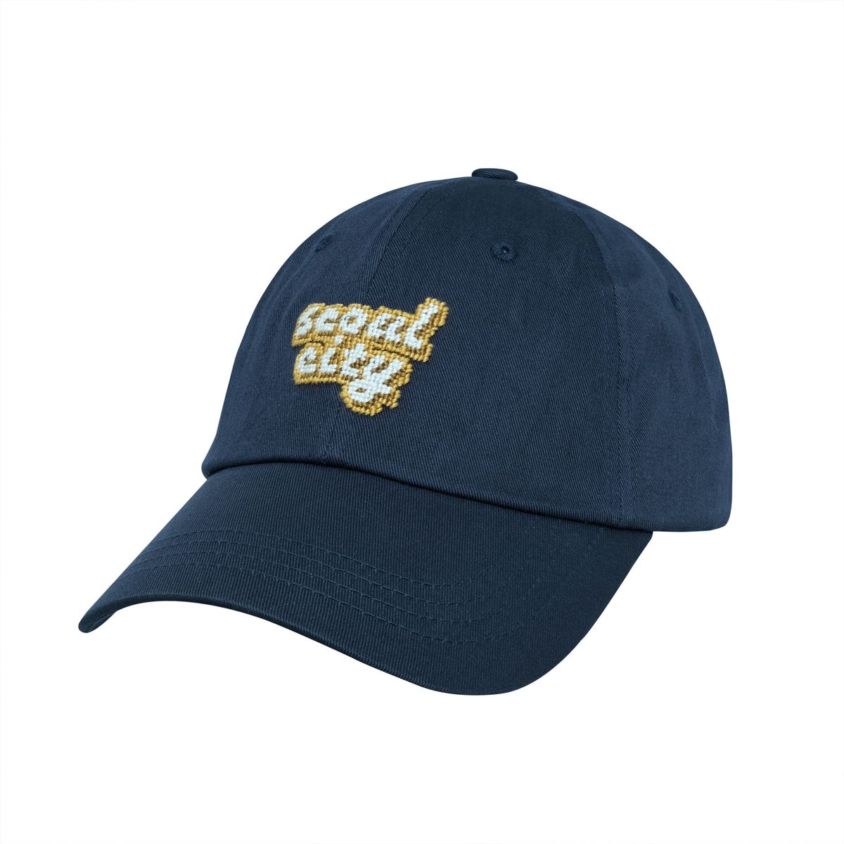 로롱(LOLONG) SEOUL CITY NEEDLEPOINT HAT (네이비)