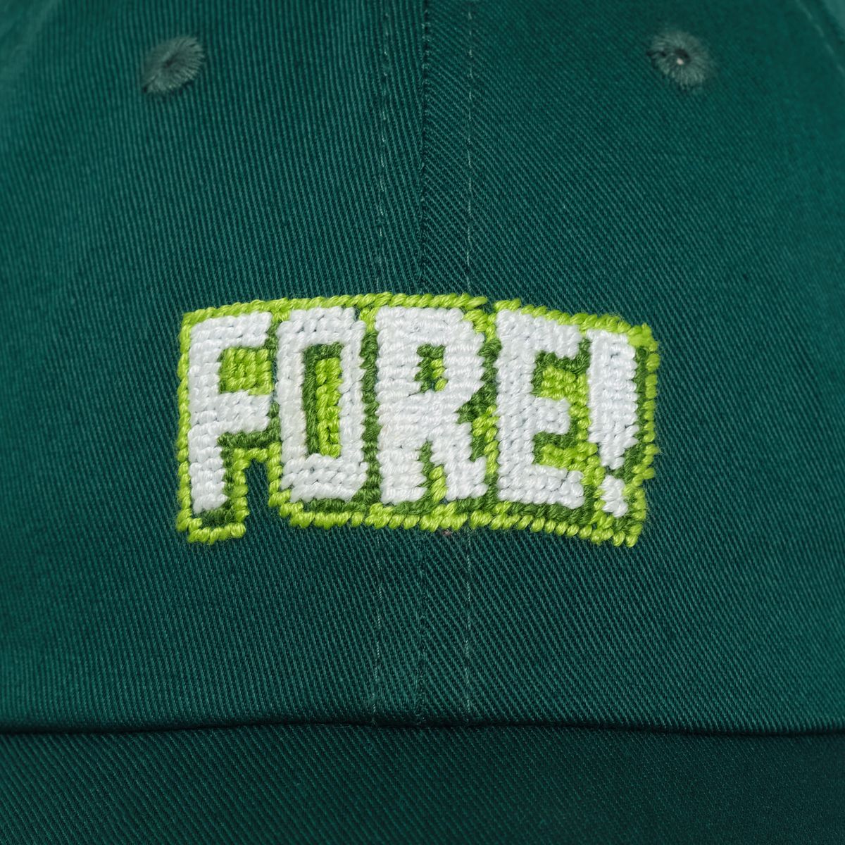 로롱(LOLONG) FORE NEEDLEPOINT HAT (그린)