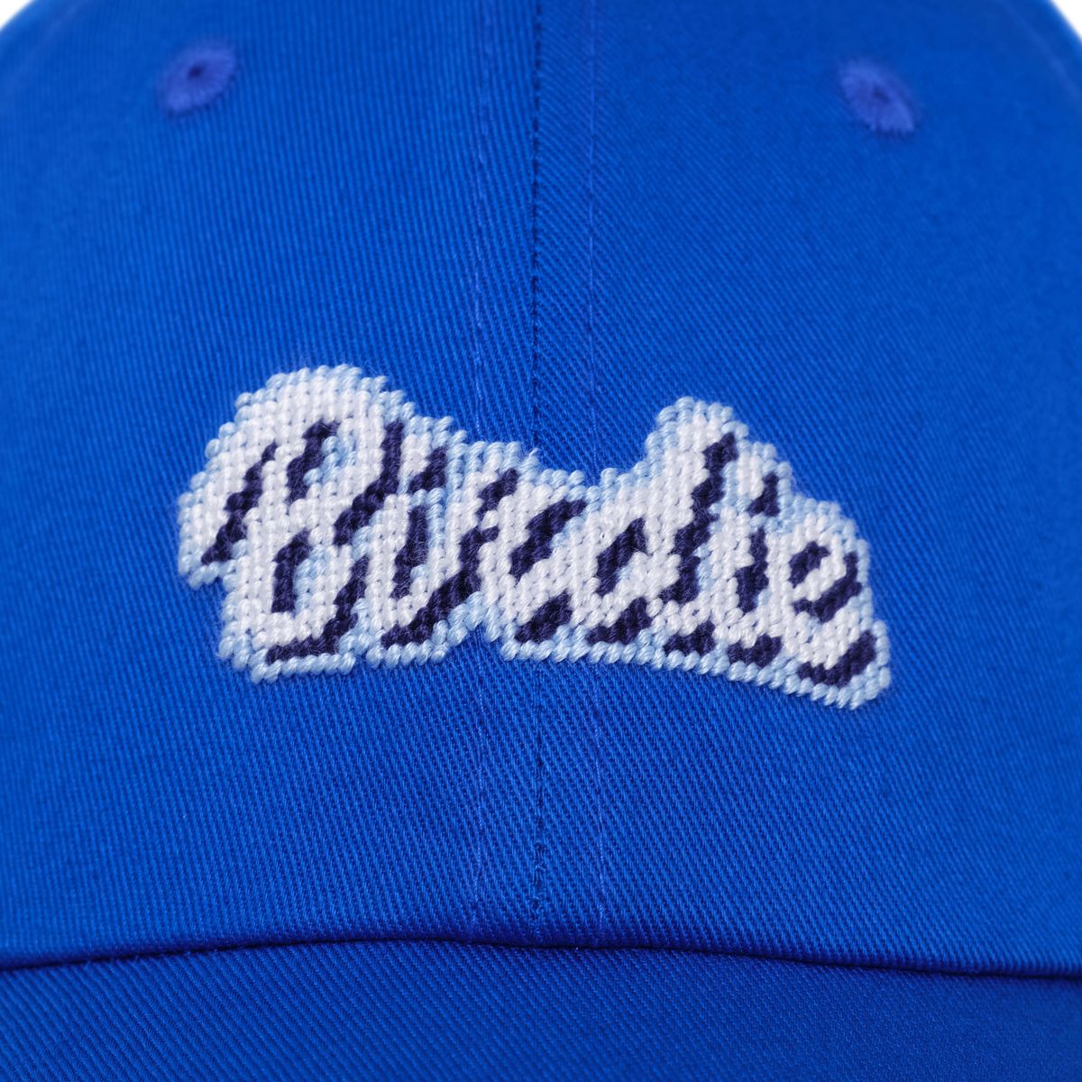 로롱(LOLONG) BIRDIE NEEDLEPOINT HAT (로얄)