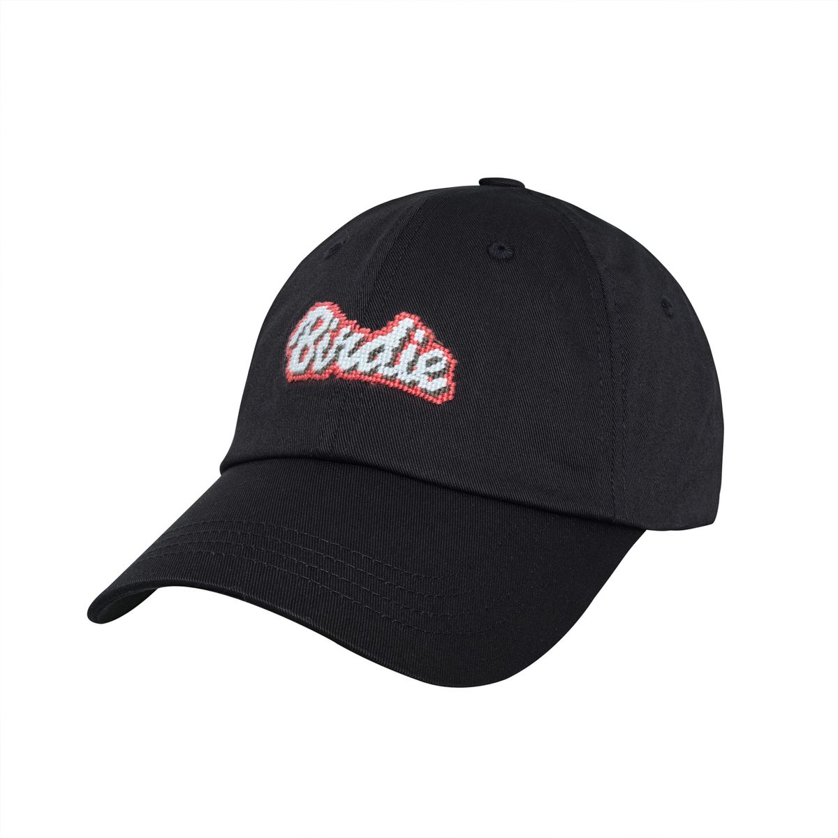 로롱(LOLONG) BIRDIE NEEDLEPOINT HAT (블랙)
