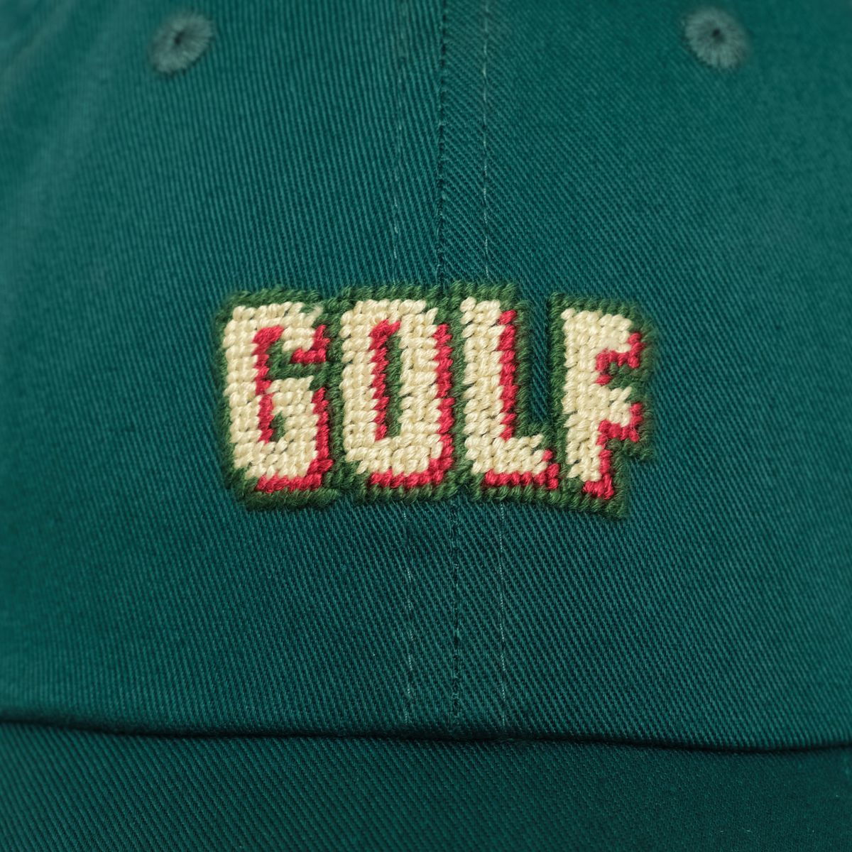 로롱(LOLONG) GOLF NEEDLEPOINT HAT (그린)