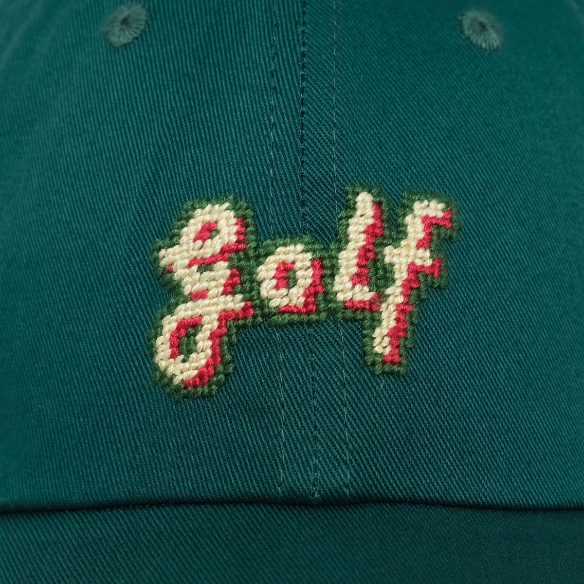 로롱(LOLONG) Golf NEEDLEPOINT HAT (그린)