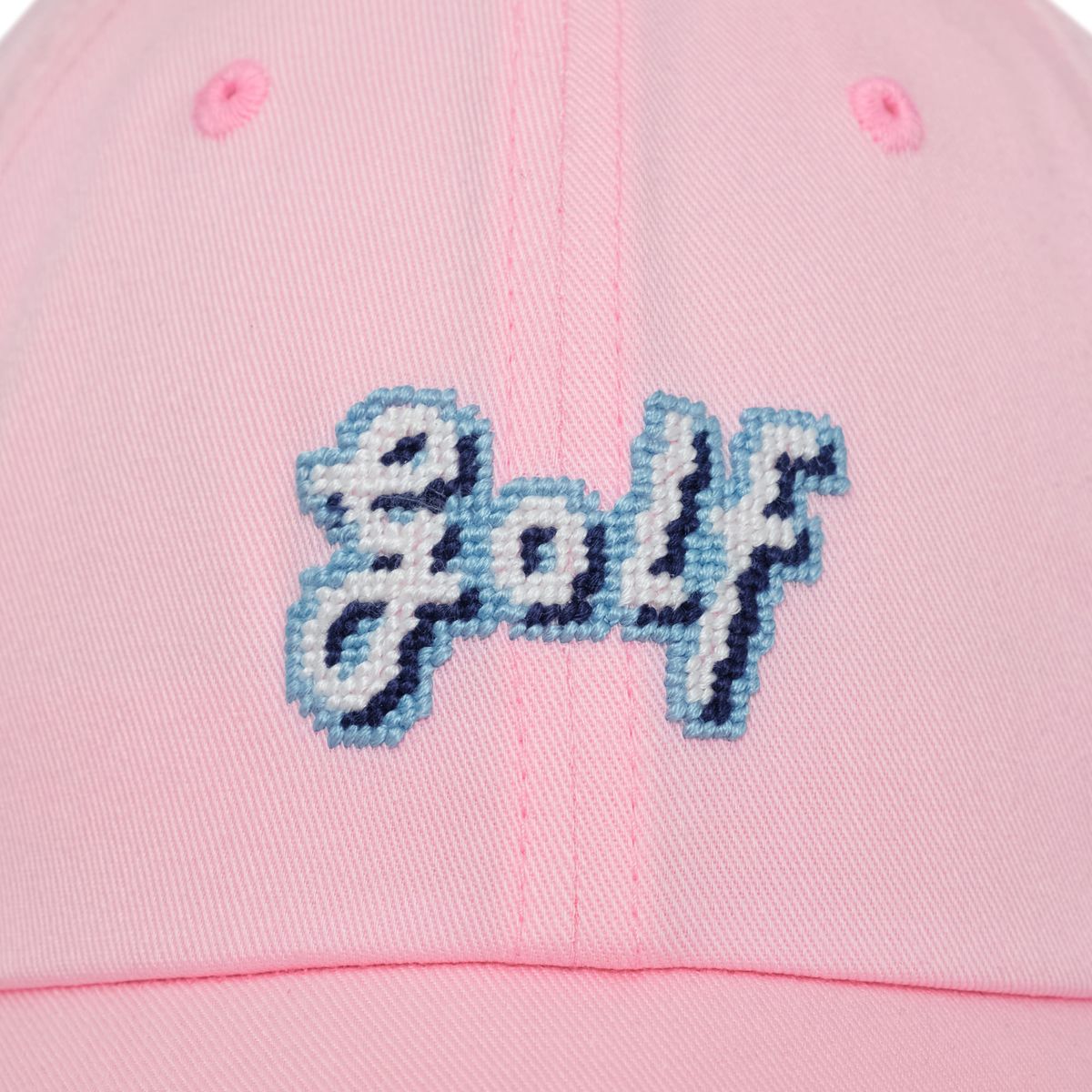 로롱(LOLONG) Golf NEEDLEPOINT HAT (핑크)