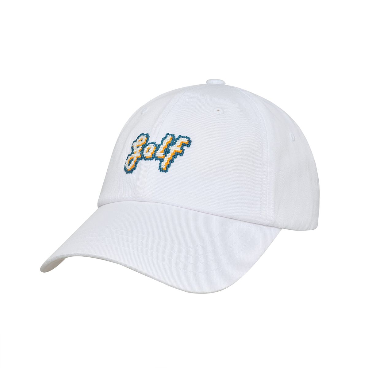 로롱(LOLONG) Golf NEEDLEPOINT HAT (화이트)