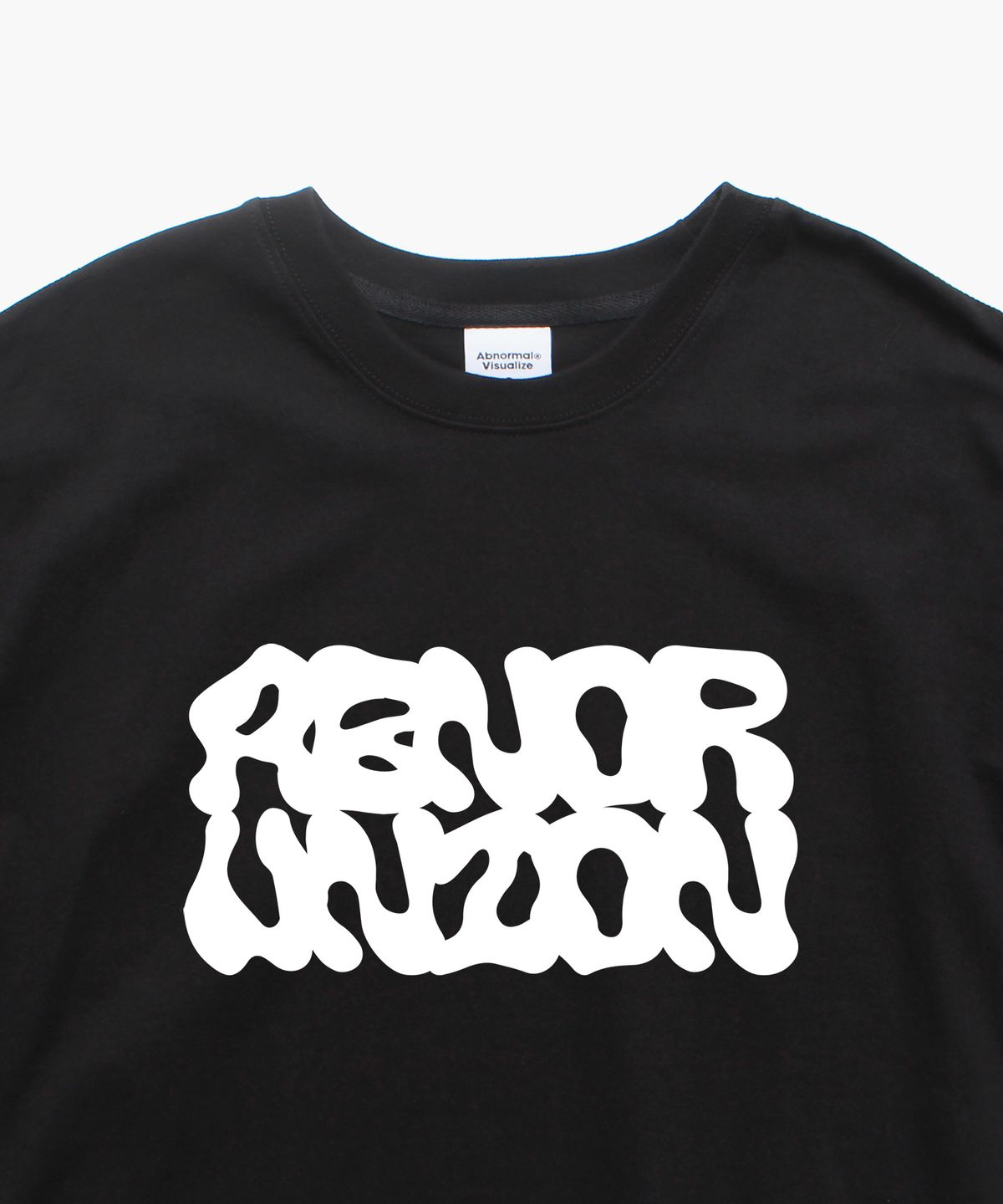 앱놀머씽(ABNORMALTHING) 유니언 오버핏 티셔츠 블랙 (UNION T-SHIRT BLACK)