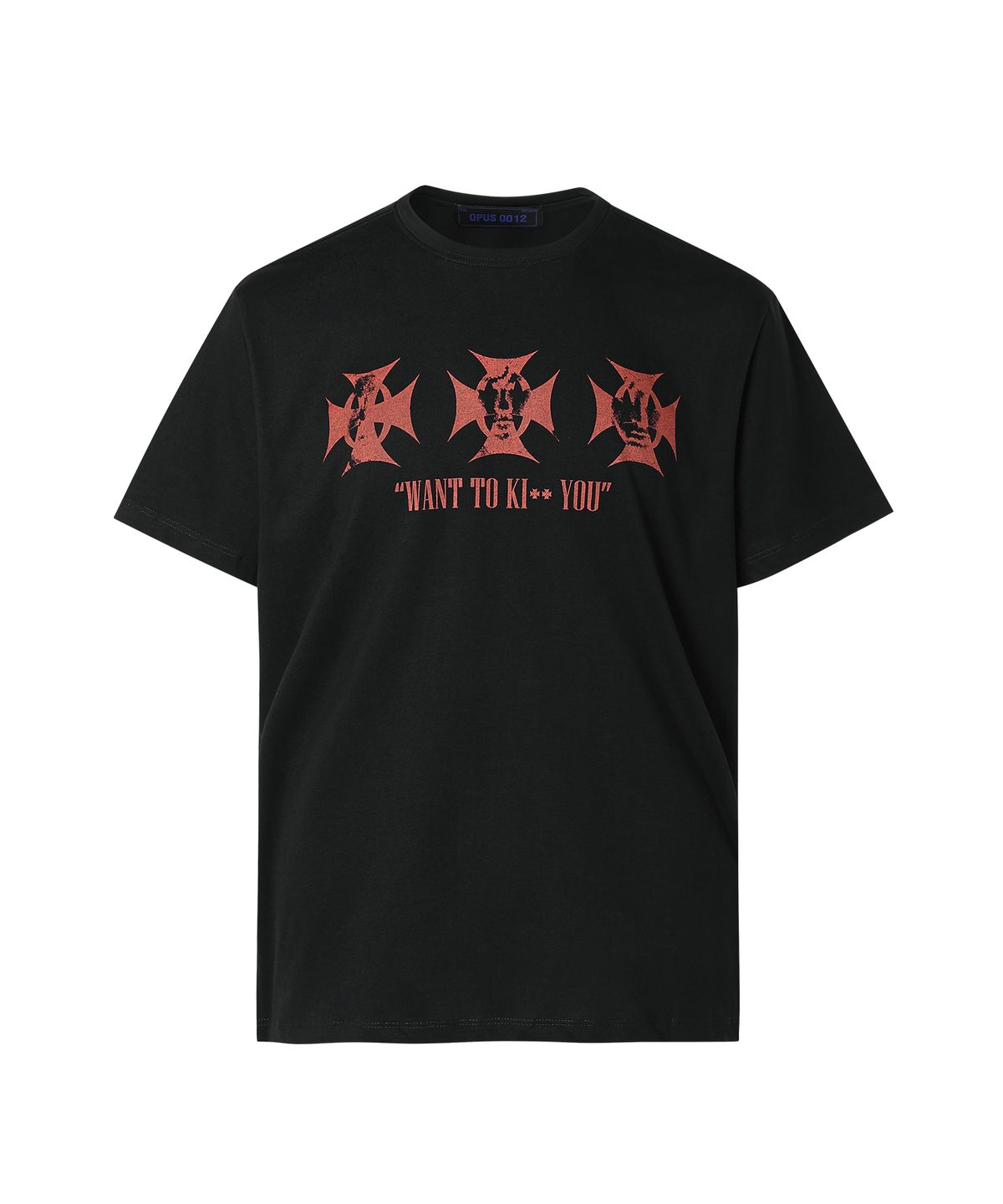 오퍼스 0012(OPUS 0012) Op. 07 3-STAR T-SHIRTS BLACK