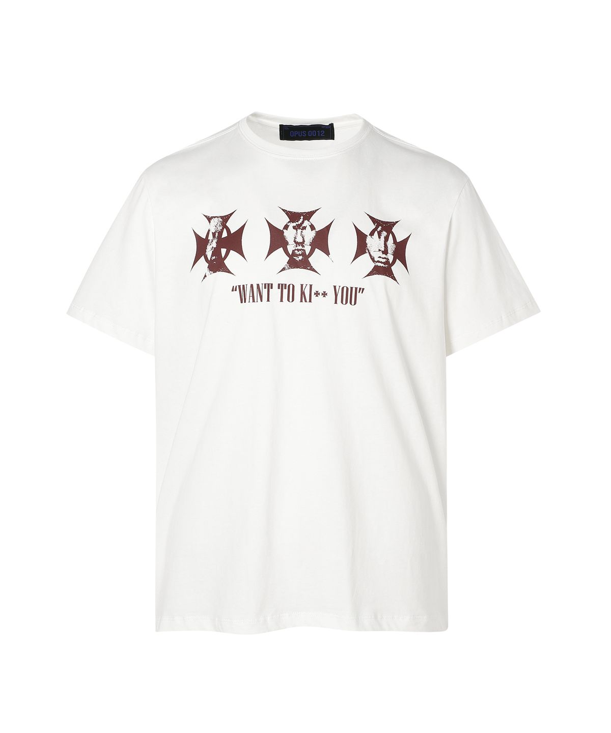 오퍼스 0012(OPUS 0012) Op. 07 3-STAR T-SHIRTS WHITE