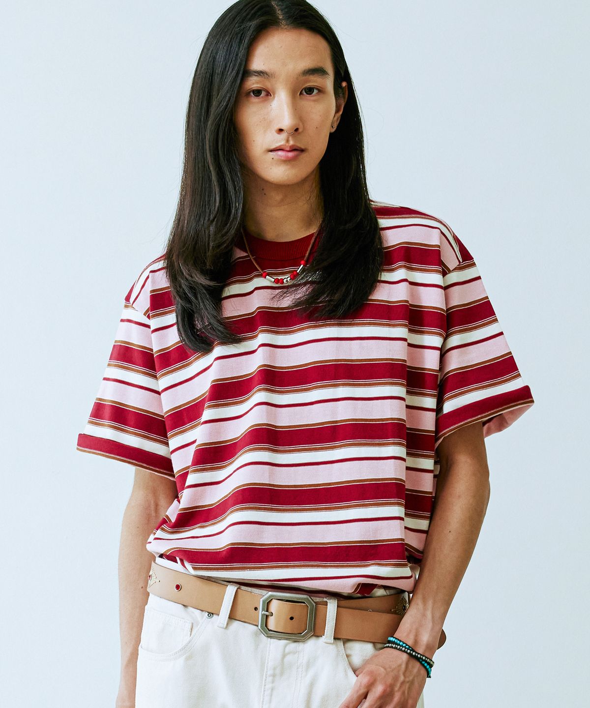 케이엔드(KND) VTG CHOOPA 스트라이프 티셔츠