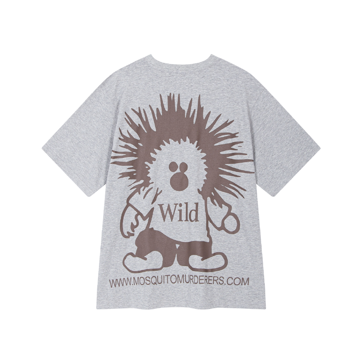모스키토 머더러스(MOSQUITO MURDERERS) Wild T-SHIRT -Gray