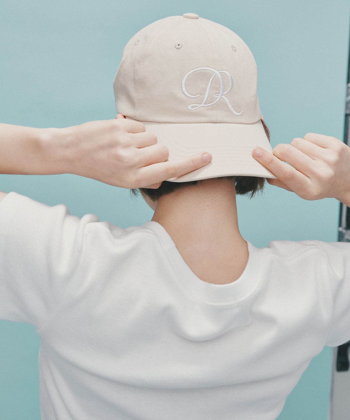 디어마이디어(DEARMYDEER) 디어 DR 볼캡 (베이지)