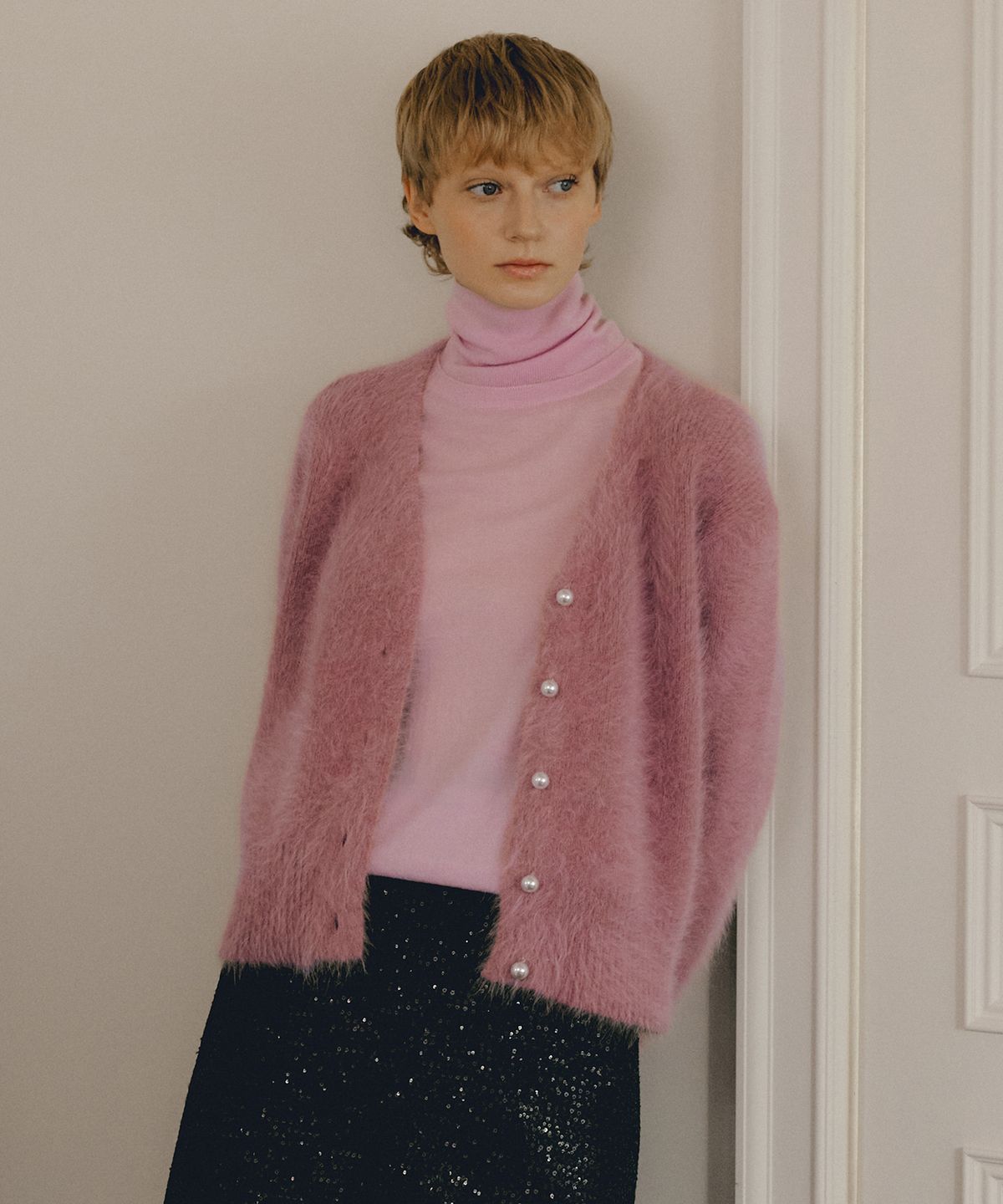 오떼뜨(OCTETTE) ANGORA CARDIGAN_4COLOR