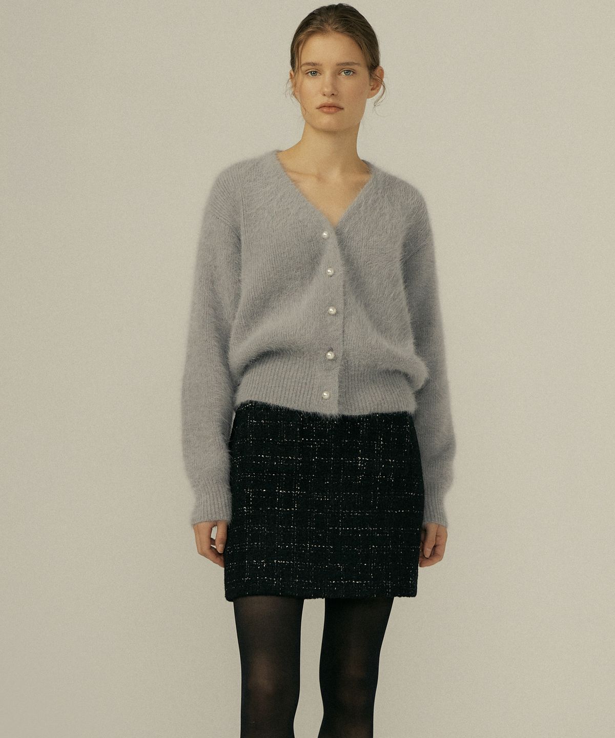 오떼뜨(OCTETTE) ANGORA CARDIGAN_4COLOR