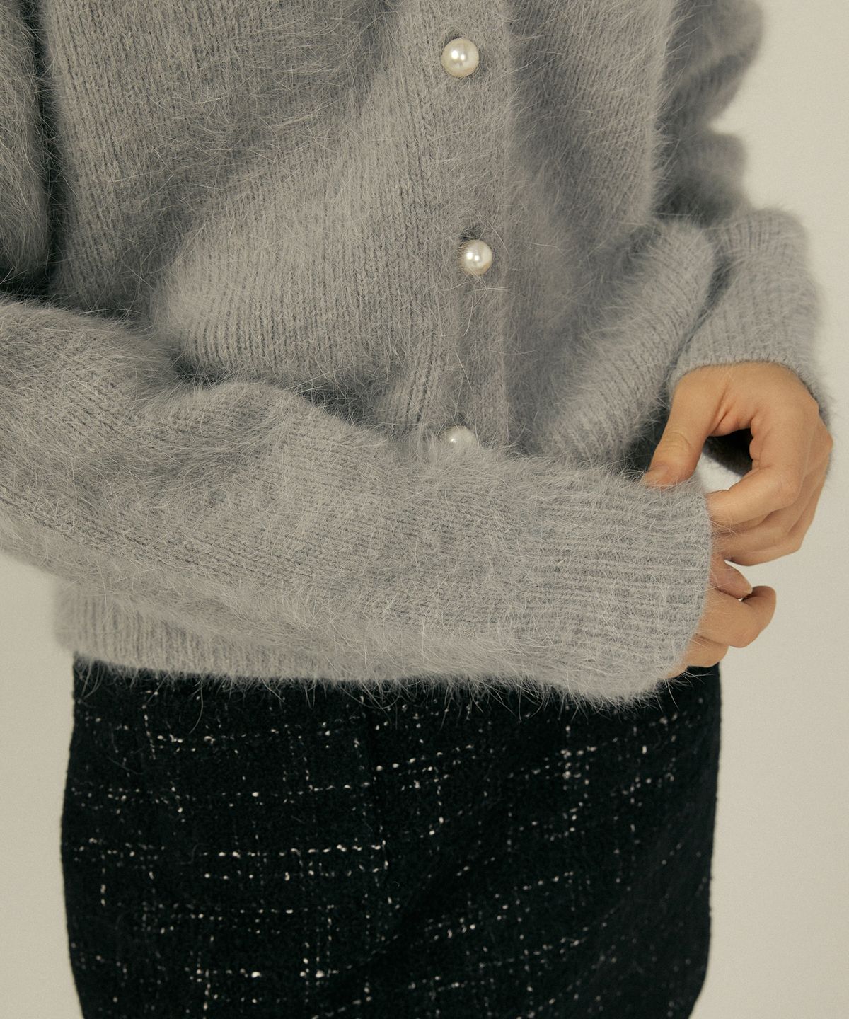 오떼뜨(OCTETTE) ANGORA CARDIGAN_4COLOR