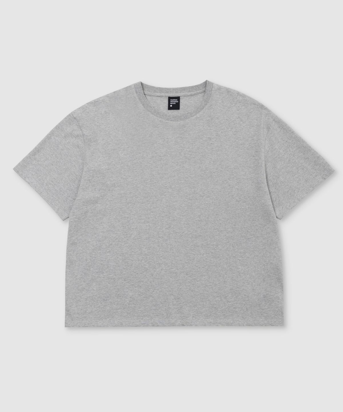 무신사 스탠다드 스포츠(MUSINSA STANDARD SPORTS) 코튼메쉬 루즈핏 크롭 숏슬리브 (4color)