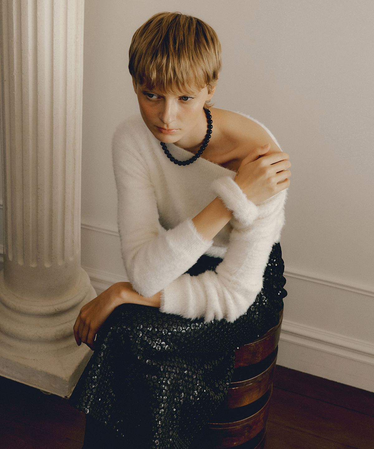 오떼뜨(OCTETTE) SOFT BOAT NECK KNIT_4COLOR