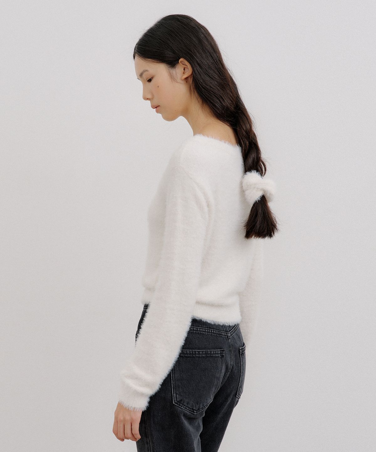오떼뜨(OCTETTE) SOFT BOAT NECK KNIT_4COLOR