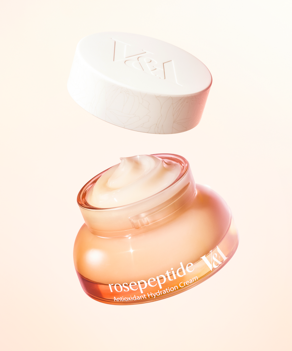 브이앤에이 뷰티(V&A BEAUTY) 로즈 펩타이드 크림 50ml(+3일 체험분)