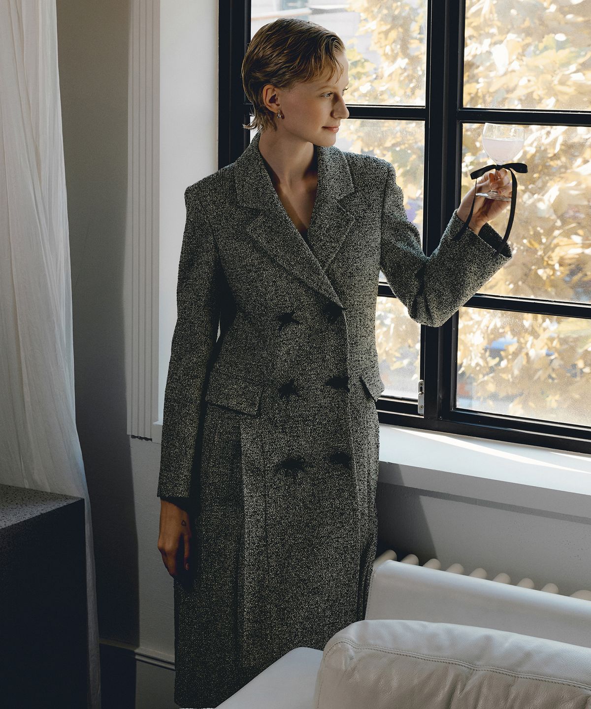 오떼뜨(OCTETTE) WOOL RIBBON BUTTON COAT_3COLOR