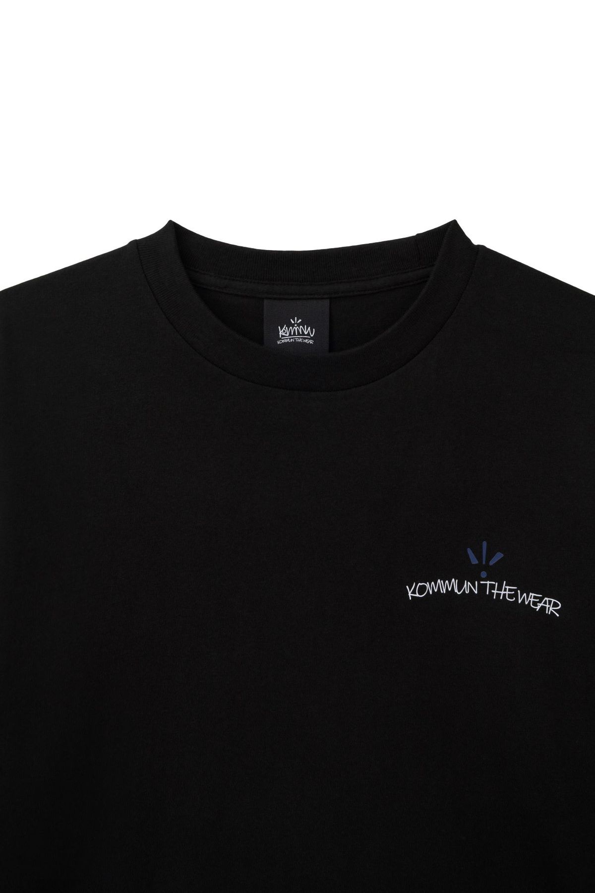 커뮨더웨어(KOMMUNTHEWEAR) 커뮨 오프너 링 반팔티셔츠 블랙