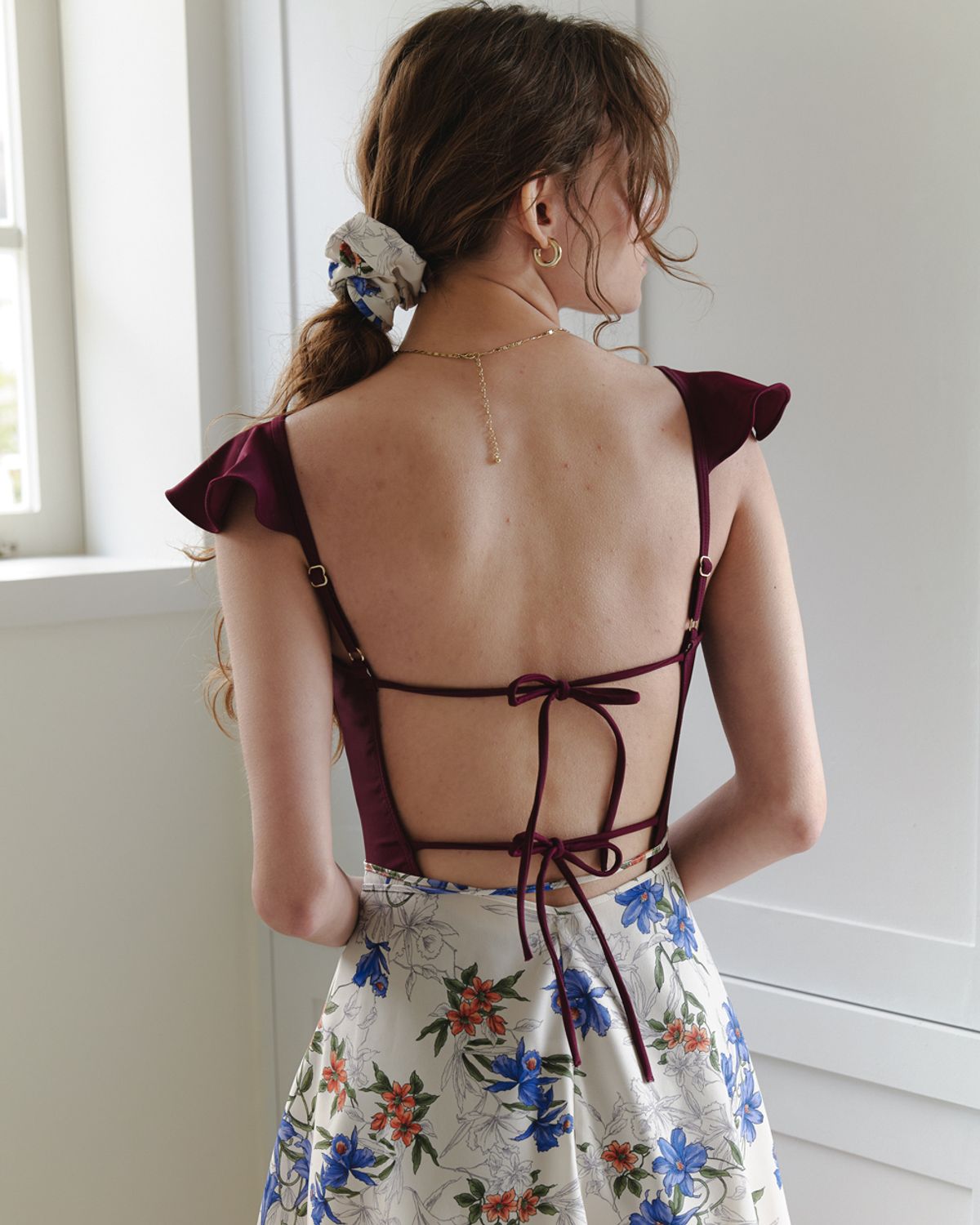 지아나(GIANA) Lovely Wine SWIMWEAR 러블리 와인 스윔웨어