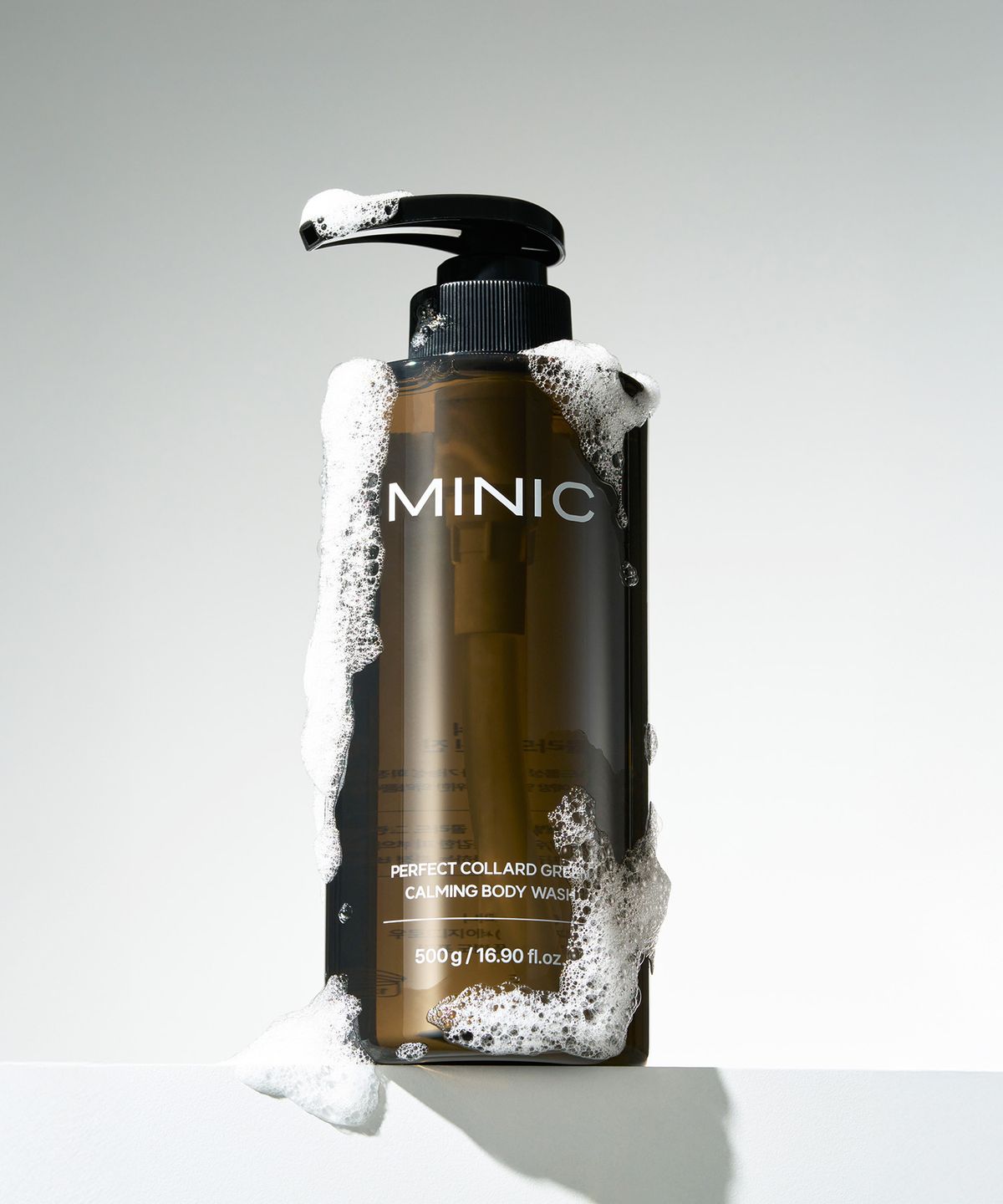 미닉(MINIC) 퍼펙트 콜라드 그린 진정 쿨링 체취케어 바디워시 500g