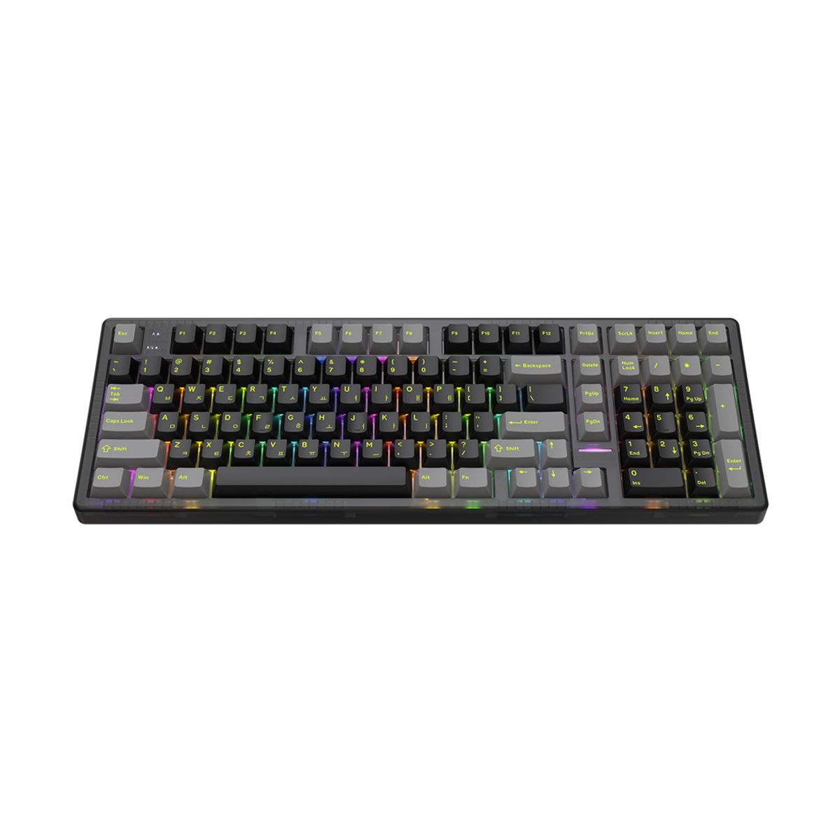 콕스(COX) CFL101 3MODE CMMK 특주축 유무선 기계식 키보드 리치베리 스위치