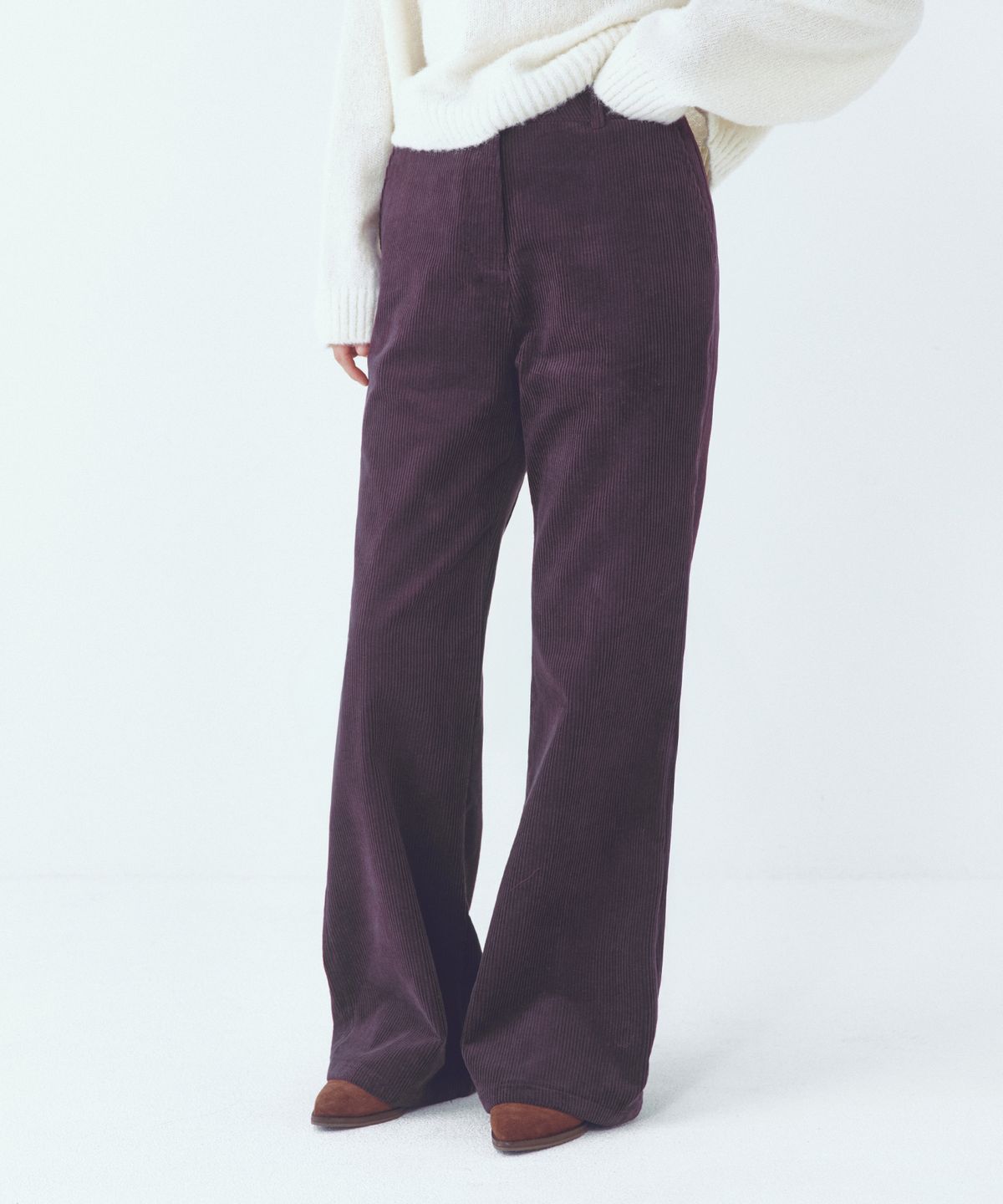씨타(CITTA) Classic Loose Fit Corduroy Boot-cut Pants_CTB533(5color)