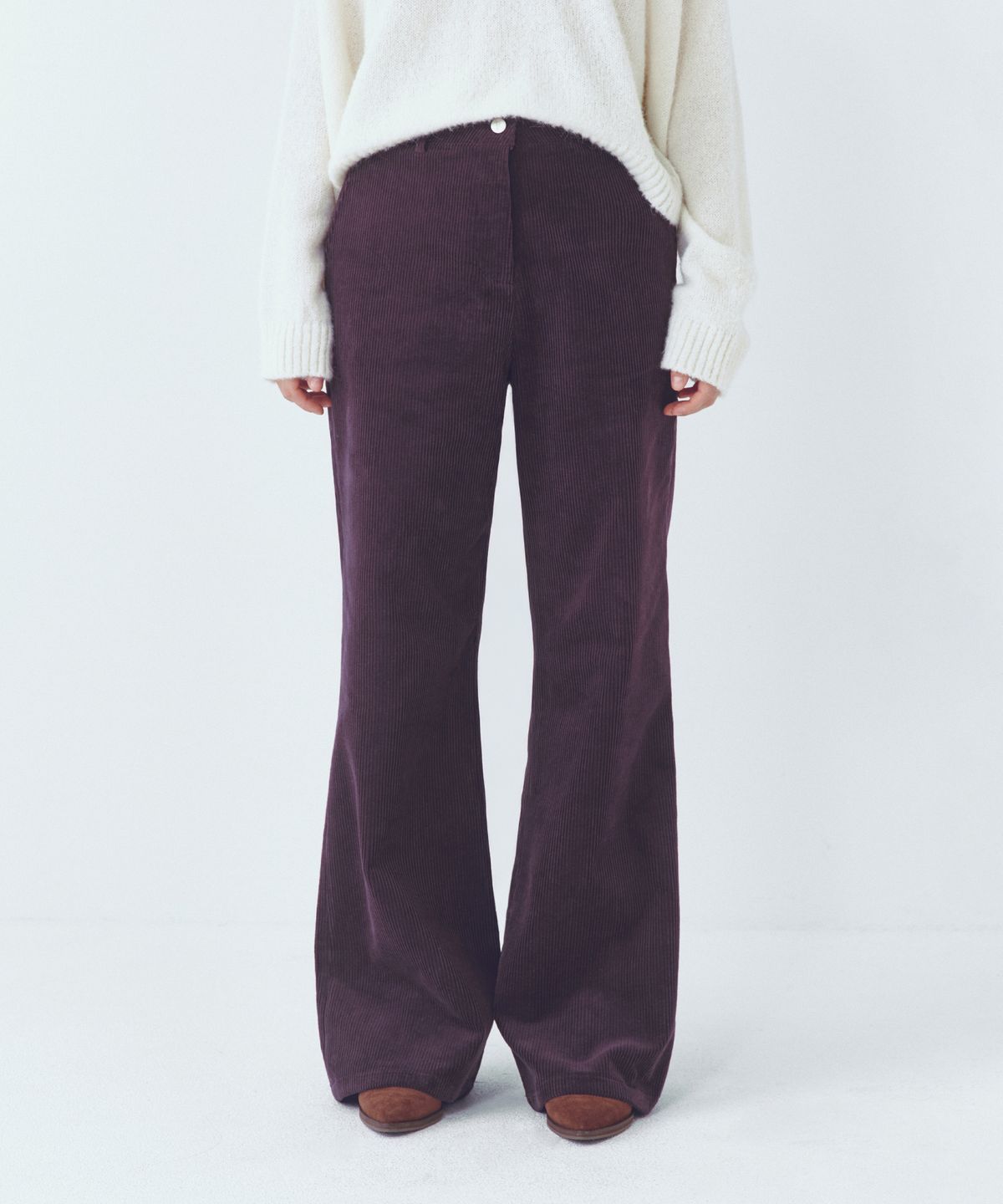 씨타(CITTA) Classic Loose Fit Corduroy Boot-cut Pants_CTB533(5color)