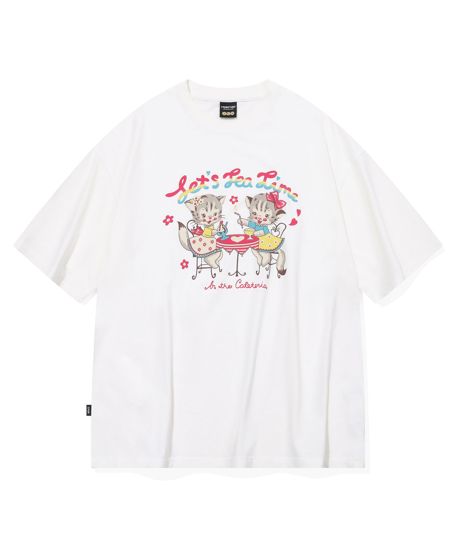 【CPGN STUDIO】25SS★ Catscats Short Sleeve Tee MUSINSA | CPGN STUDIO Catscats short sleeve t-shirt star white