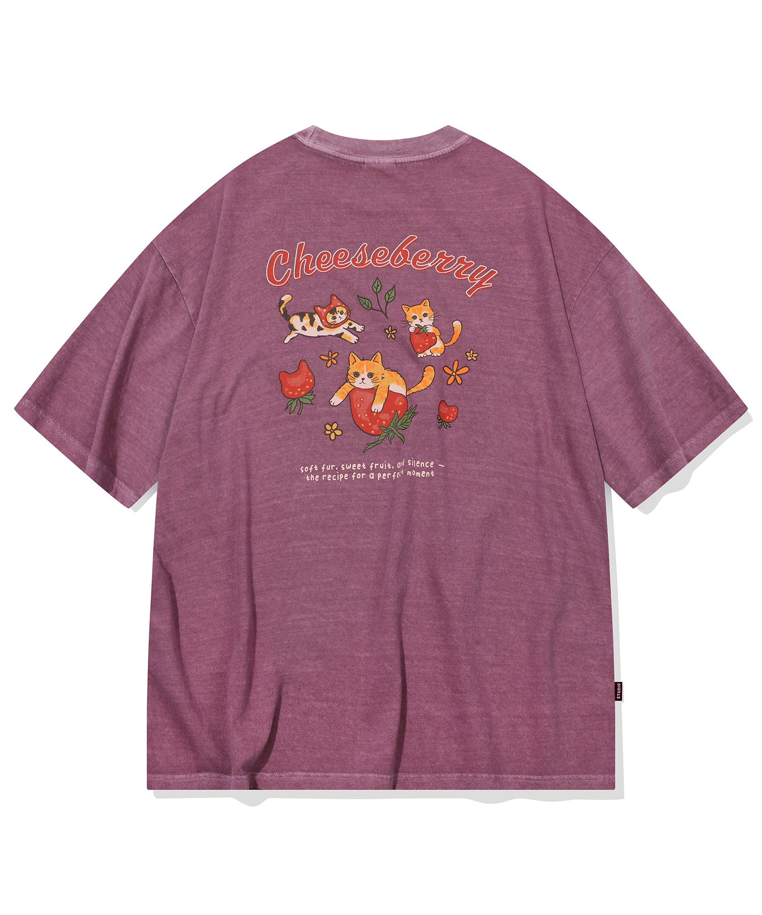 【CPGN STUDIO】25SS★ Cheese Berry Pigment Short Sleeve Tee MUSINSA | CPGN STUDIO Cheese Berry Pigment Short Sleeve T