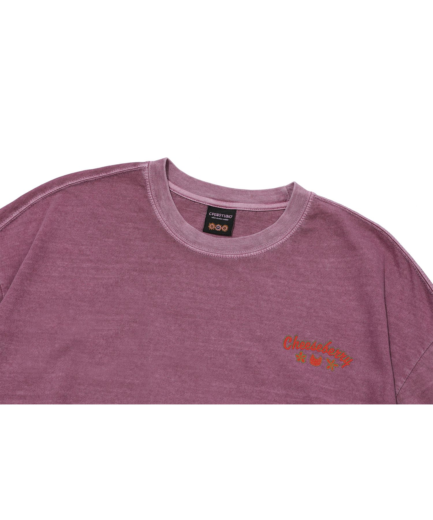 【CPGN STUDIO】25SS★ Cheese Berry Pigment Short Sleeve Tee CPGN STUDIO】25SS☆ Cheese Berry Pigment Short Sleeve Tee