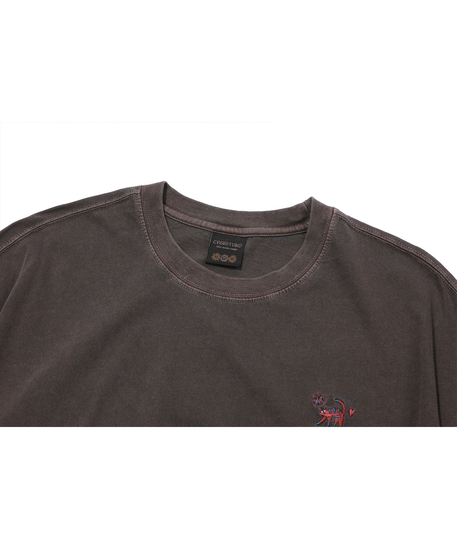 【CPGN STUDIO】Mooncatcher Artwork Pigment Short Sleeve MUSINSA | CPGN STUDIO Cat Stitch Pigment Short Sleeve T