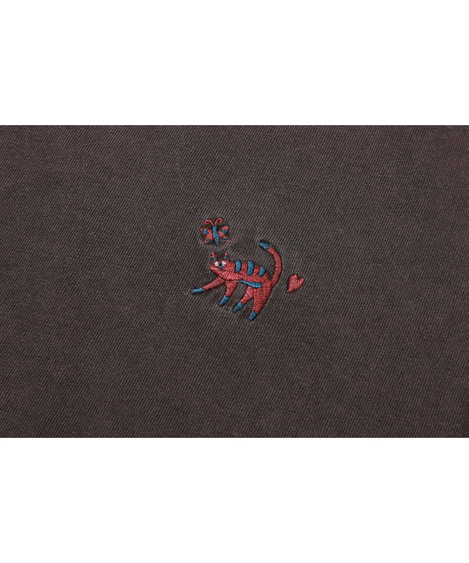 MUSINSA | CPGN STUDIO Cat Stitch Pigment Short Sleeve T