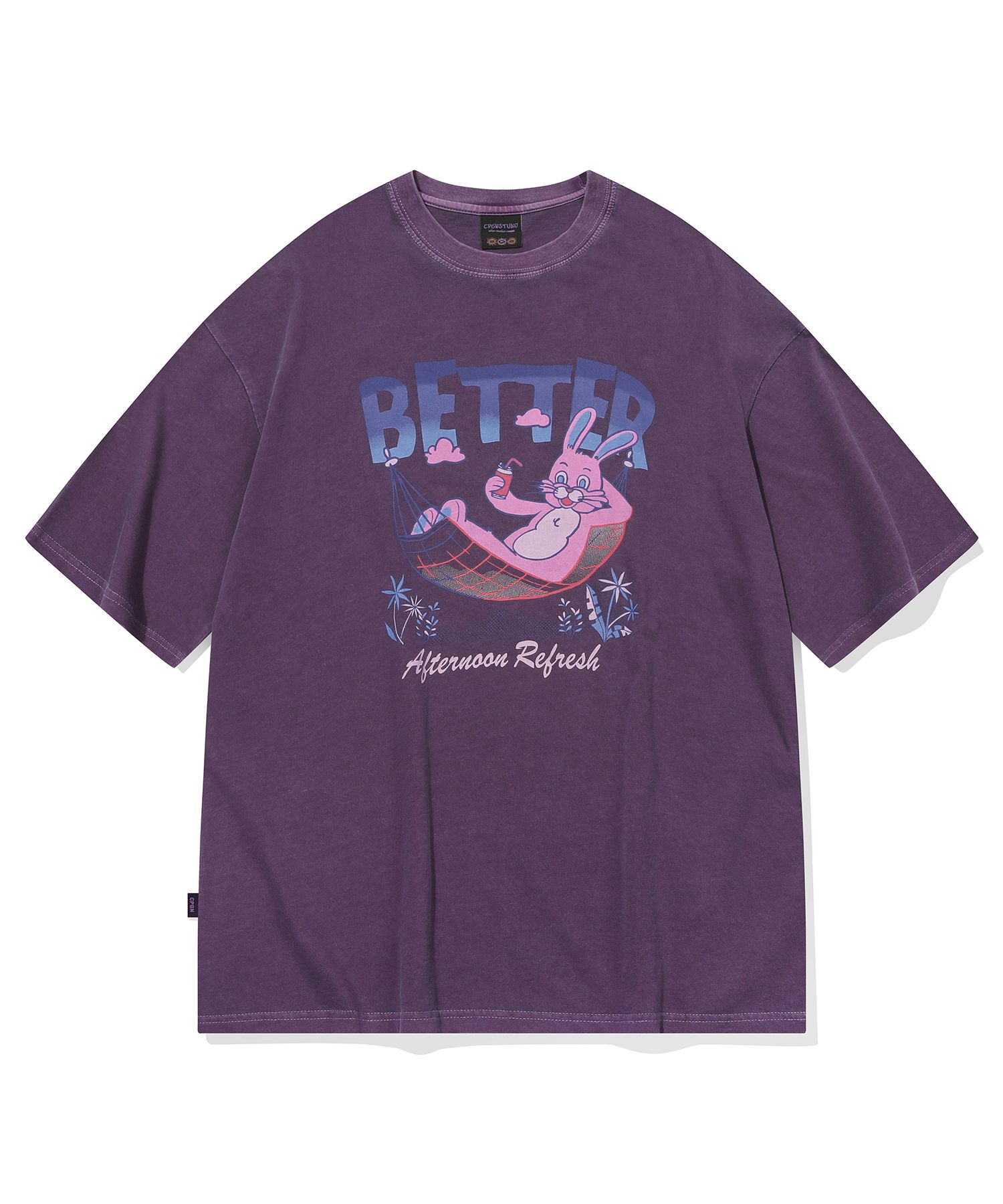 【CPGN STUDIO】25SS★ Better Hoppi Pigment Short Sleeve Tee MUSINSA | CPGN STUDIO Better Hoppi Pigment Short Sleeve T