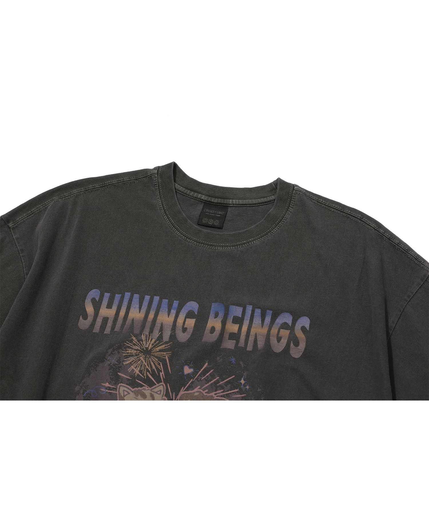 【CPGN STUDIO】25SS★ Shining Pigment Short Sleeve Tee MUSINSA | CPGN STUDIO Shining Pigment Short Sleeve T-Shirt