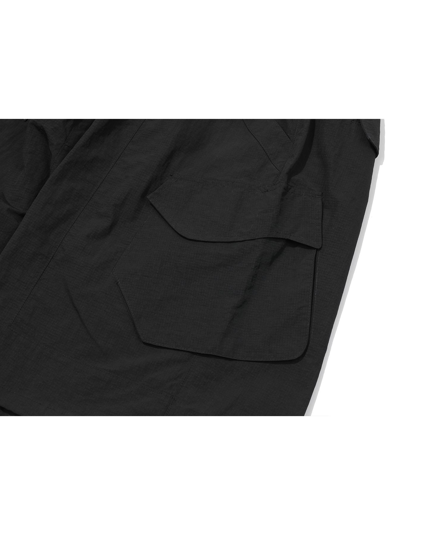 MUSINSA | CPGN STUDIO Bermuda Cargo Nylon Pants Black